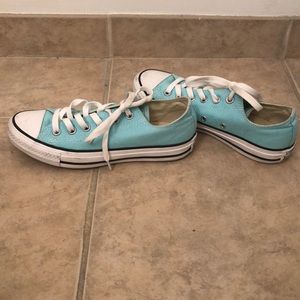 Blue Converse Sneakers size 7.